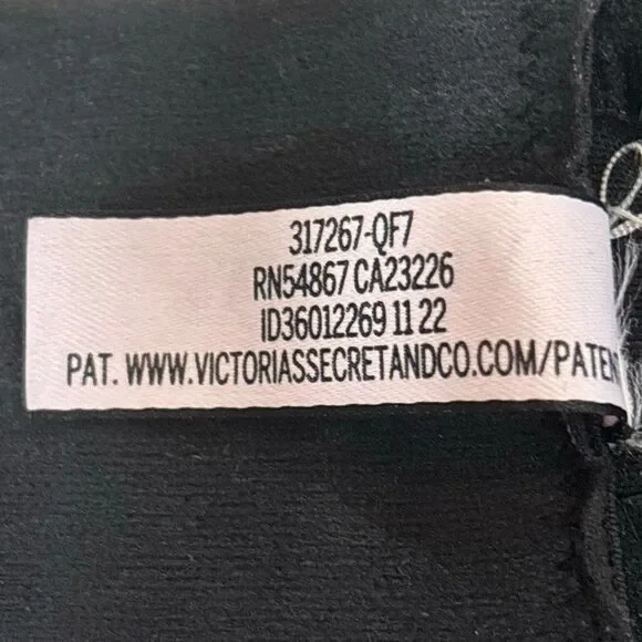 Victorias Secret Dream Angels Heart Embroidery Push Up Bra Sz 38DD - Picture 7 of 7